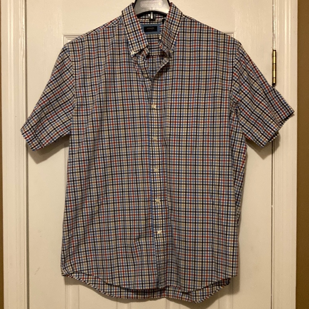 Mens Arrow s/s button down size L